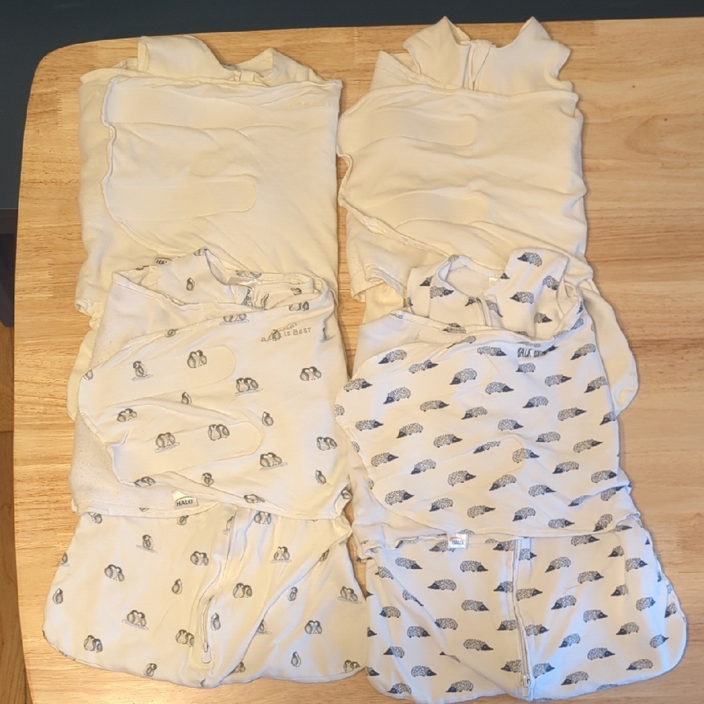 Halo White SleepSack Swaddle